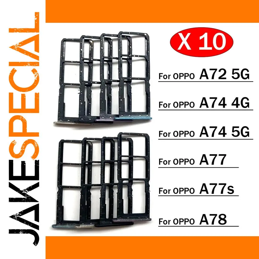 10-Piece OPPO SIM Card Tray Adapters Set 1 10-Piece OPPO SIM Card Tray Adapters Set