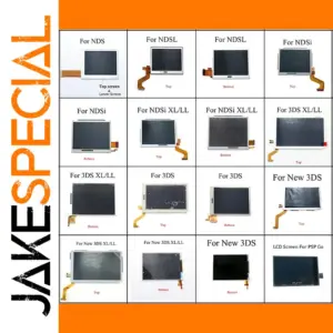 Universal LCD Replacement Screen for Gaming Consoles