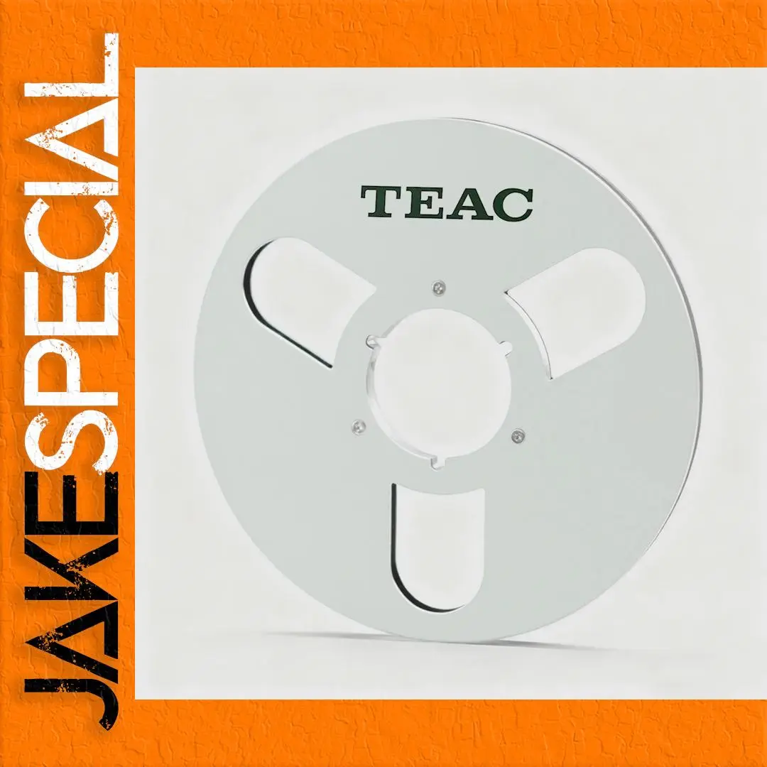 10-Inch Aluminum Tape Reel for Audio Equipment 1 10-Inch Aluminum Tape Reel for Audio Equipment