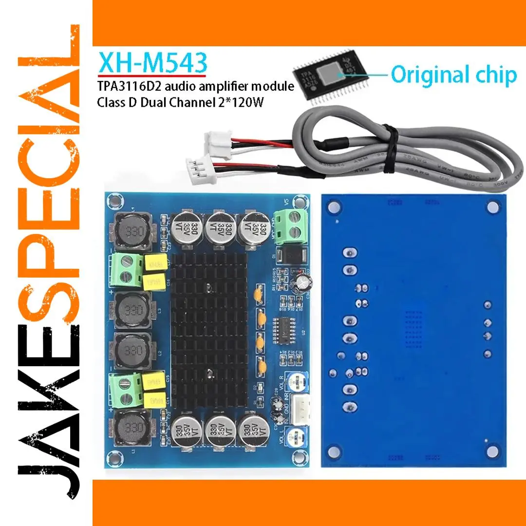 Dual-Channel 120W Digital Amplifier Module with Bluetooth 1 Dual-Channel 120W Digital Amplifier Module with Bluetooth