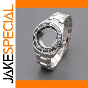 Men’s 45mm Dive Watch Case in Stainless Steel
