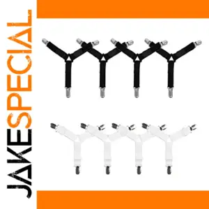 Bed Sheet Grippers Set for Secure Bedding