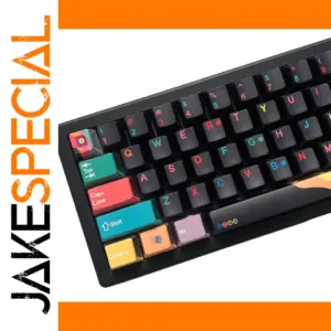 Vibrant Cherry Profile PBT+PC Keycaps 134 Set