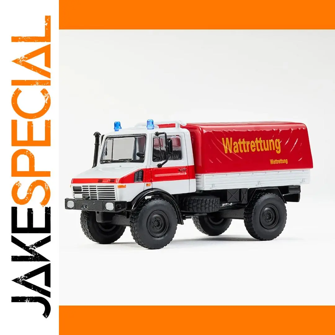 Unimog U1300L Rescue RV 1:64 Diecast Model 1 Unimog U1300L Rescue RV 1:64 Diecast Model