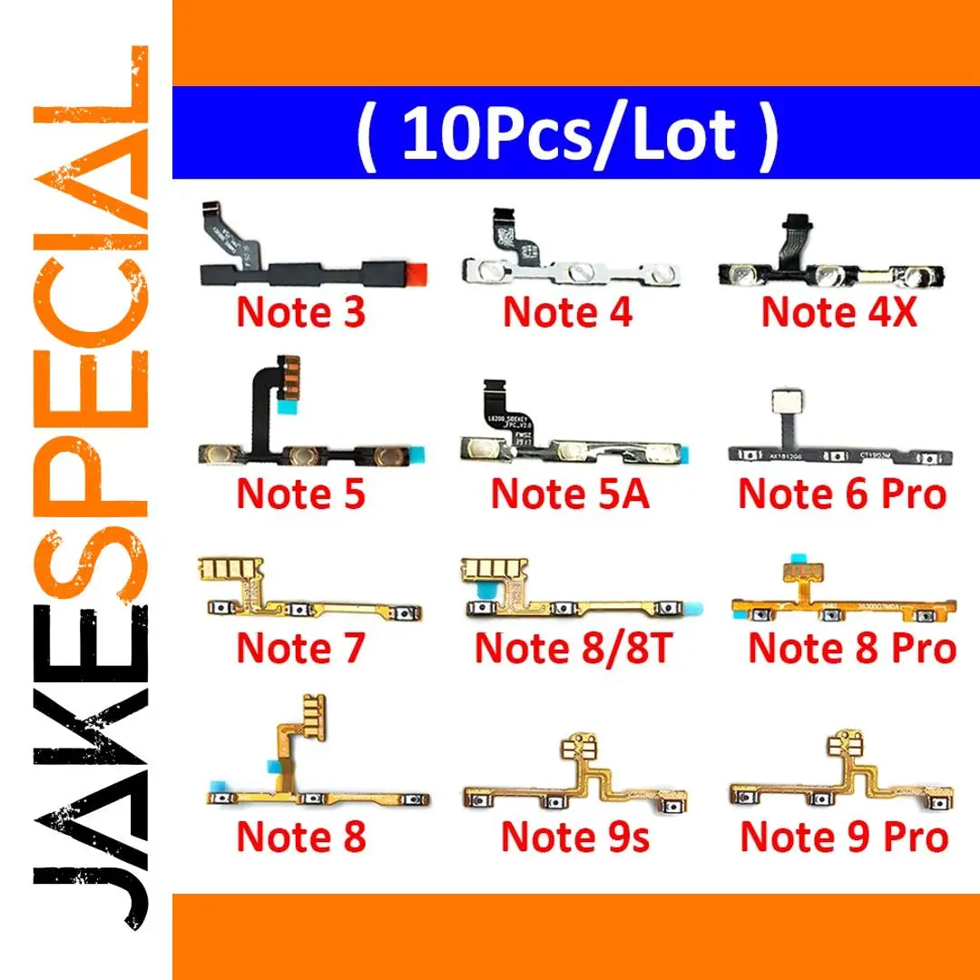 Flex Cable Set for Xiaomi Redmi Note Series 1 Flex Cable Set for Xiaomi Redmi Note Series