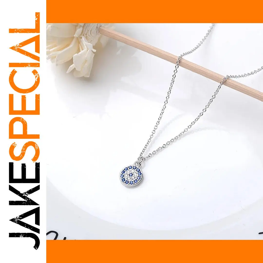 Silver Zircon Pendant Necklace for Women 1 Silver Zircon Pendant Necklace for Women