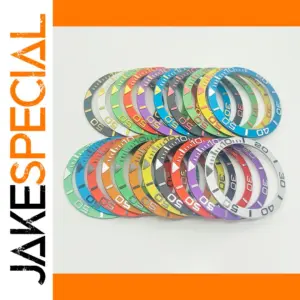 Vibrant 38mm Aluminium Bezel Insert for SKX007