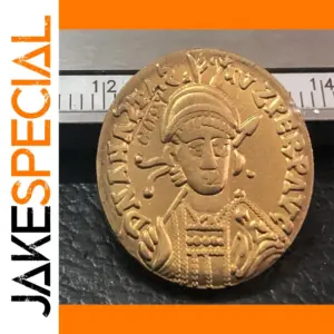 Antique Burgundian Coin Replica for Collectors