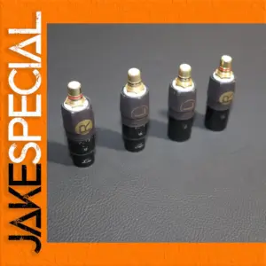 Gold-Plated XLR to RCA Adapter Set (2 Pack)