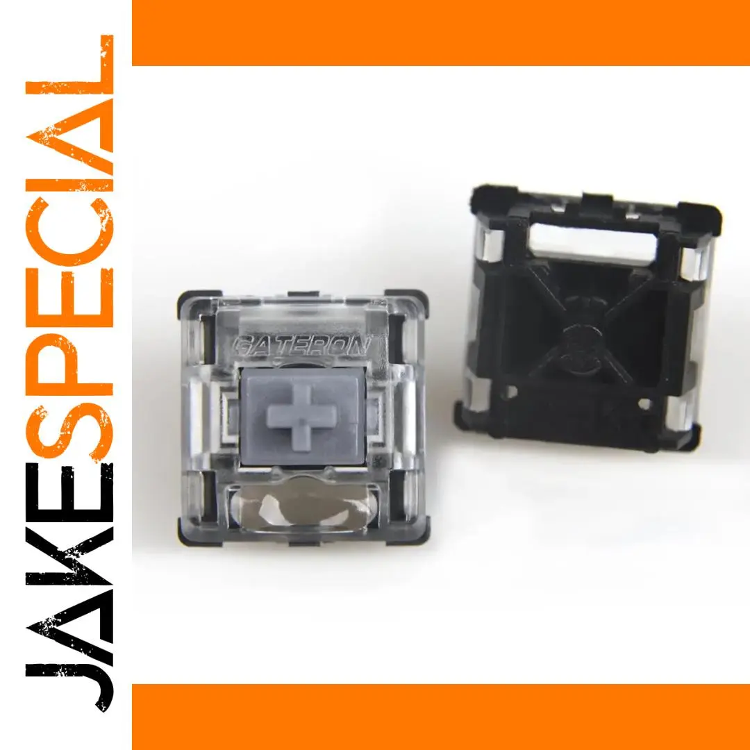 Gateron Optical Silent Switches Yellow & Silver 1 Gateron Optical Silent Switches Yellow & Silver