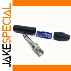 Disassembled 3-Pole 6.35mm Jack Plug Kit