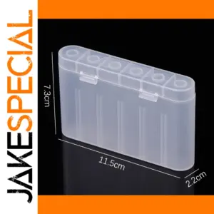Waterproof 18650 Battery Storage Case