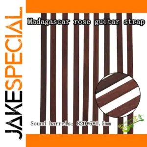 Madagascar Rosewood Guitar Strips Set - 20 Pieces