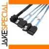 Mini SAS (SFF-8643) to 4x SATA Cable 0.5-1m