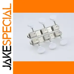 Vintage Chrome Guitar Tuning Pegs Set 3+3