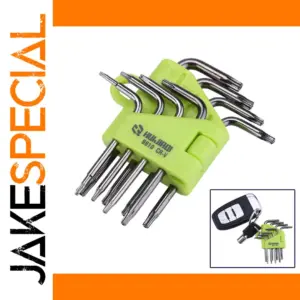 Mini Torx Screwdriver Set T5-T20 Durable Alloy Steel