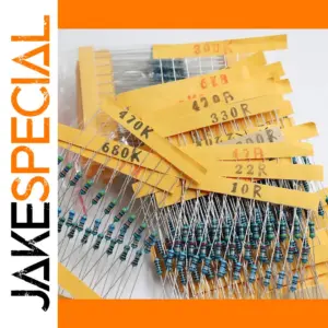 High-Precision Metal Film Resistor Kit 300/600 pcs