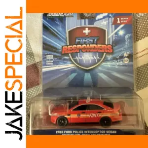 FDNY Ford Taurus 1:64 Scale Diecast Model