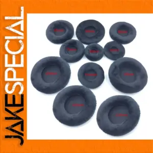 Black Velvet Ear Cushions for Headphones