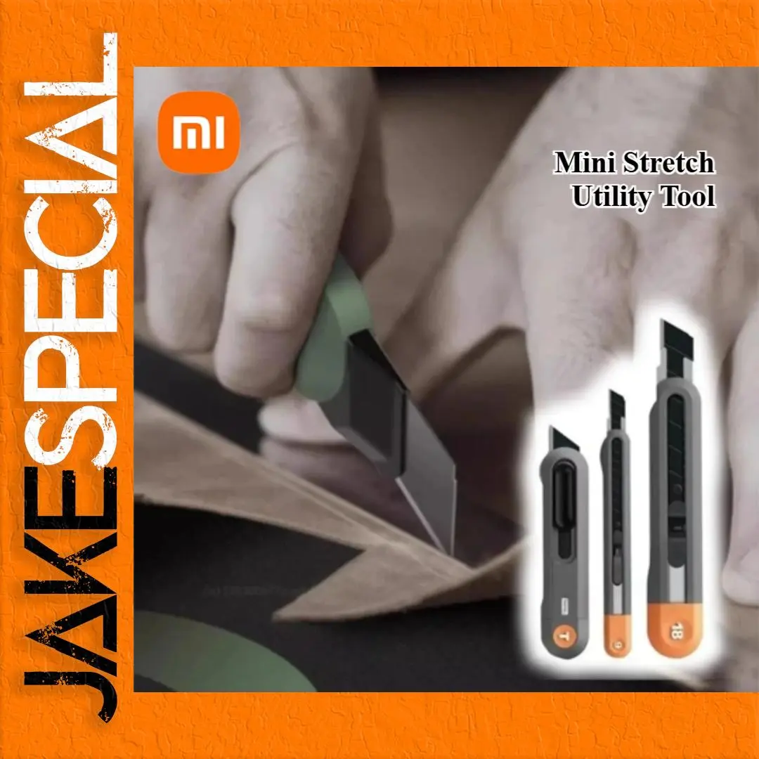 Xiaomi Mini Stretch Utility Tool 9/18mm Blades 1 Xiaomi Mini Stretch Utility Tool 9/18mm Blades