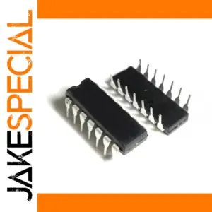 Set of 5 DIP14 Logic ICs for Projects