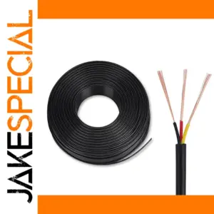3-Core Copper Wire Cable for DIY Projects