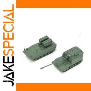 1/72 Scale Military Building Kit with PLZ05 & HJ10