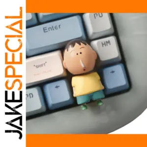 Playful Resin Cartoon Keycaps for MX Keyboards