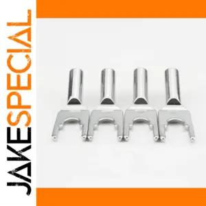 High-Quality Rhodium Plated Adapter Set for Audio