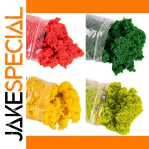 Miniature Dense Bushes for Dioramas, 30g Set