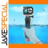 Bright Orange Floating Foam Action Camera Grip