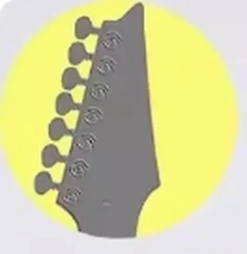 Professional Guitar Tuning Pegs Satin Silver 8 Professional Guitar Tuning Pegs Satin Silver - Image 8