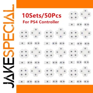 PS4 Controller Silicone Button Pads Set