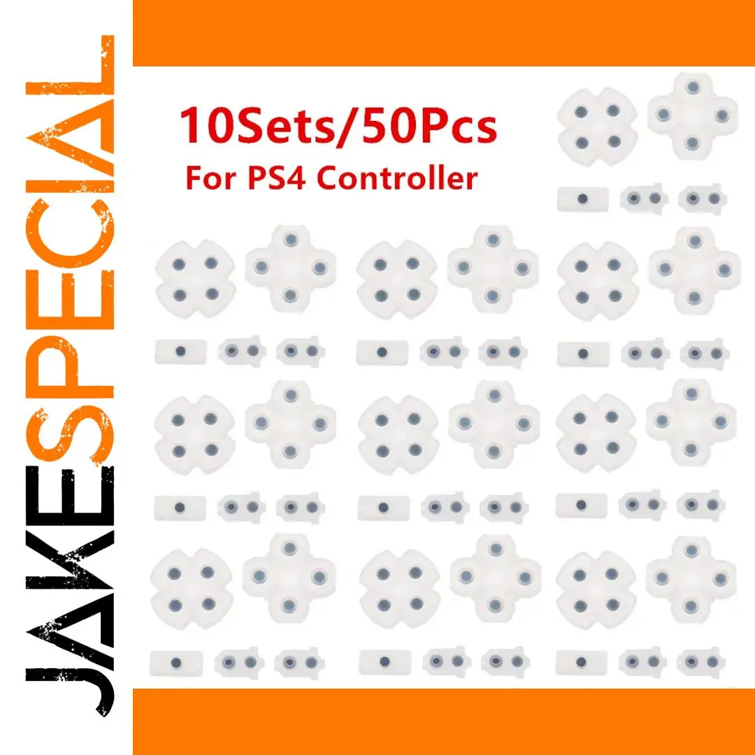 PS4 Controller Silicone Button Pads Set 1 PS4 Controller Silicone Button Pads Set