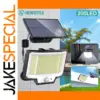 Solar Floodlight with 288 LEDs for Large Areas