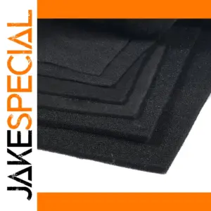 Black Acoustic Mesh Cover for Speakers