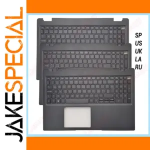Dell Latitude 3510 Upper Cover Case with Keyboard Layouts