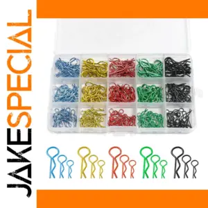 RC Car Parts Set with 260 Metal Components