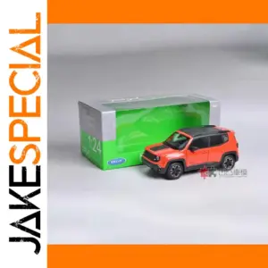 Orange 1:24 Renegade Trailhawk Diecast Model