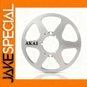 Aluminum 10-inch Tape Deck Reel in Five Colors