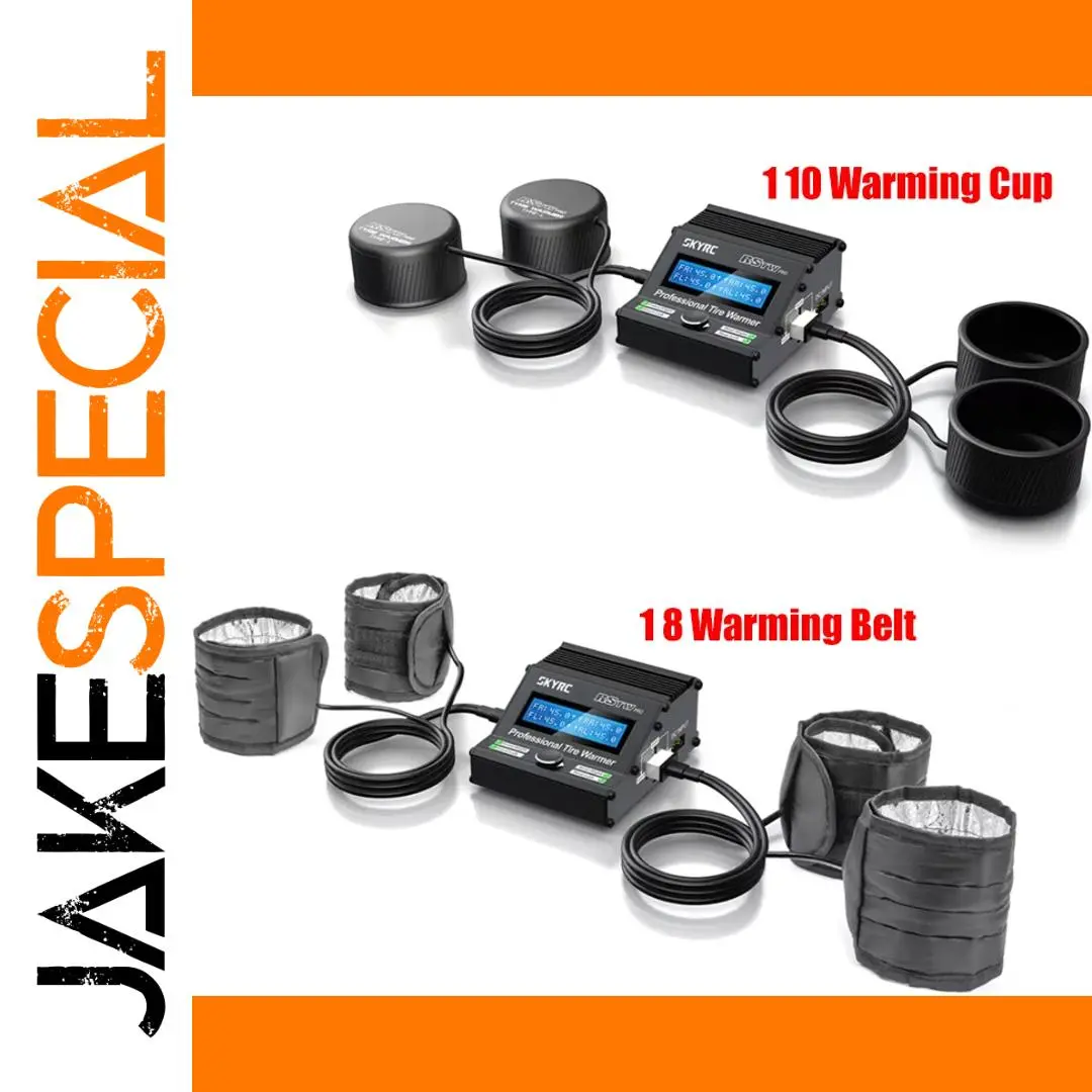 RC Tire Warmer for 1/10 and 1/8 Cars 1 RC Tire Warmer for 1/10 and 1/8 Cars