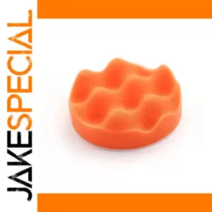 Bright Orange Foam Polishing Pad for Surfaces