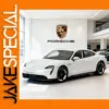 White Porsche Taycan 1:24 Scale Diecast Model