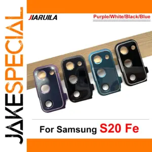 Samsung S20 Fe Rear Camera Glass Lens in Vibrant Colors