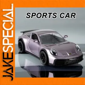 Purple Diecast Sports Car Model 13.2cm