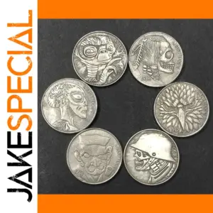 Vintage Copper Coin Collection Set