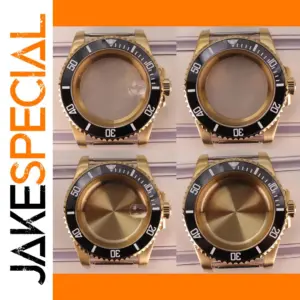 40mm Gold Stainless Steel Watch Case Model KF-40G