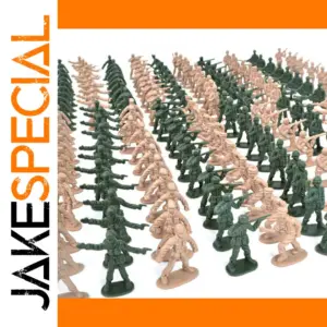 Set of 100 Plastic Toy Soldiers for Creative Play