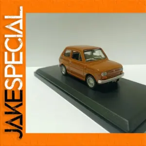 1:43 Fiat 126p Miniature Model Collectible