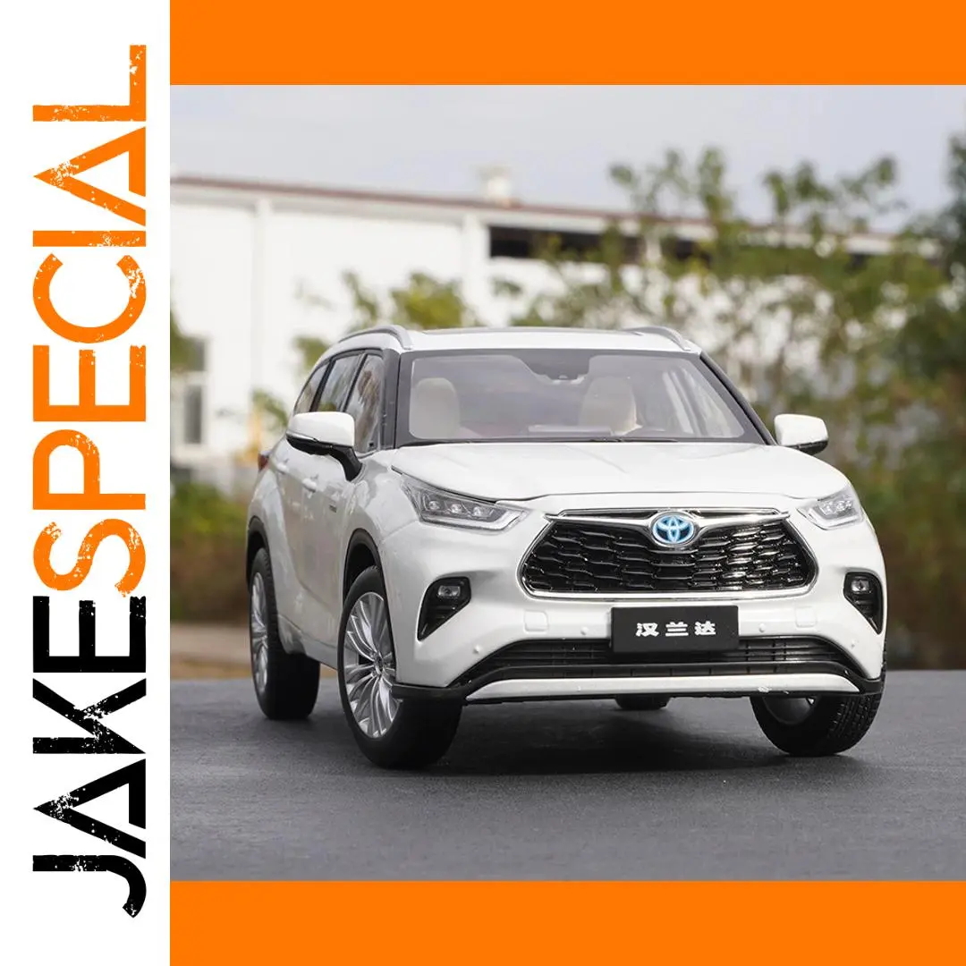 2021 Toyota Highlander 1:18 Diecast Model 1 2021 Toyota Highlander 1:18 Diecast Model